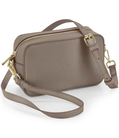 BG758 TAU ONE - BagBase Boutique Cross Body Bag - Taupe