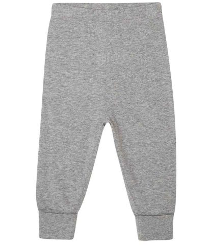BZ67 HEA 6-12 - BabyBugz Baby Pyjamas - Heather Marl