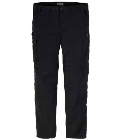 CR231 BLK 30/S - Craghoppers Expert Kiwi Tailored Trousers - Black