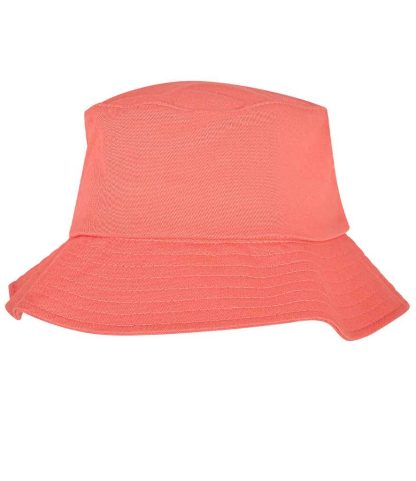 F5003 SPCR ONE - Flexfit Cotton Twill Bucket Hat - Spiced Coral