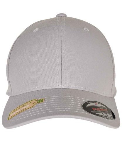 F6277RP SIL S/M - Flexfit Recycled Polyester Cap - Silver