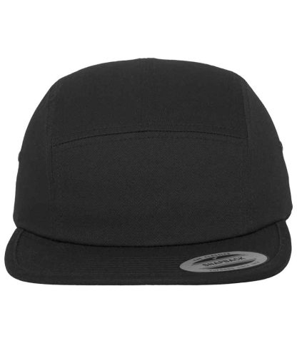 F7005 BLK ONE - Flexfit Classic Jockey Cap - Black