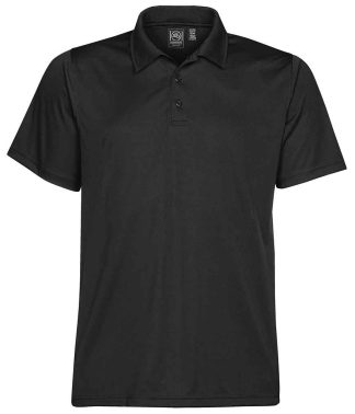 PG1 BLK S - Stormtech Eclipse H2X-DRY® Piqué Polo Shirt - Black