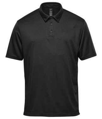 PTS1 BLK S - Stormtech Treeline Performance Polo Shirt - Black